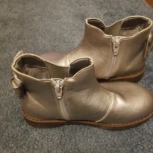 Cat and jack silver booties